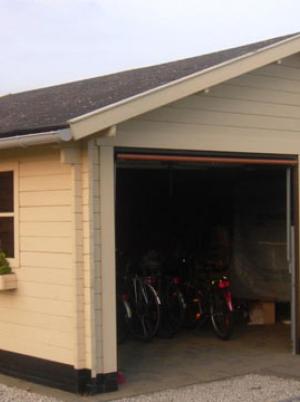 Garage dubbel kantelpoort